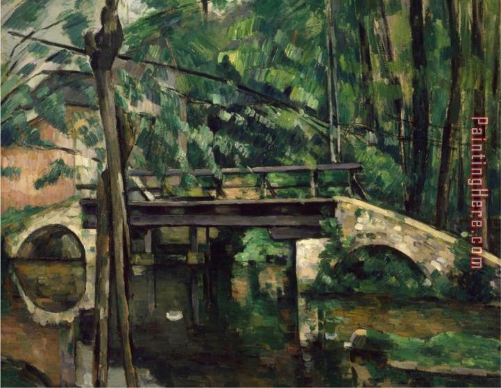 Paul Cezanne Le Pont De Maincy Pres De Melun 1879 80 Bridge of Maincy Near Melun